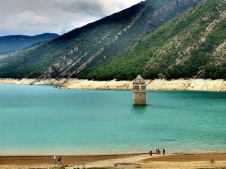 Imagen El embalse de Mediano se sitúa al 30,36% de su capacidad